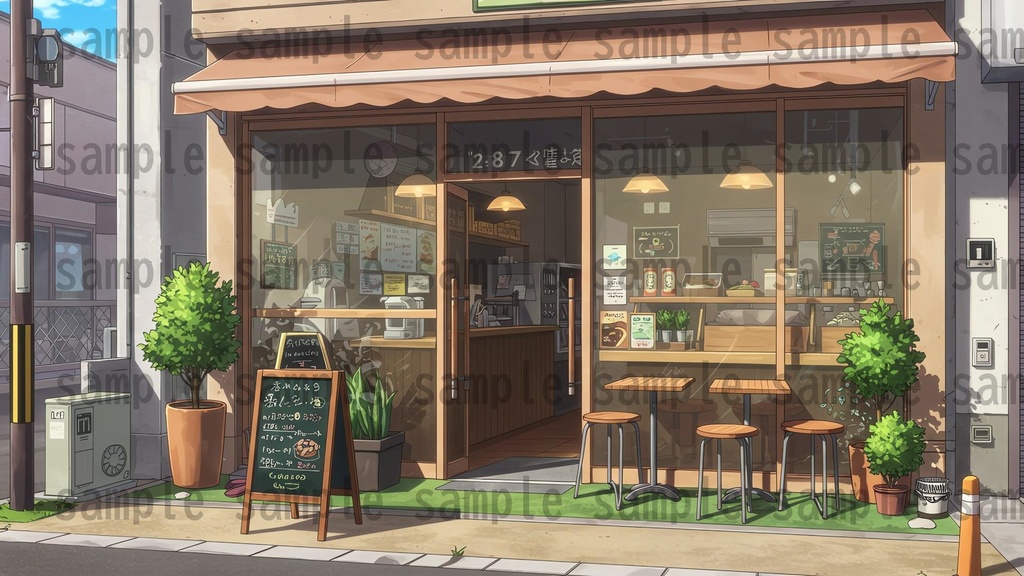 【1660枚】街中の野外 背景イラスト【著作権フリー素材】※1156枚追加しました!