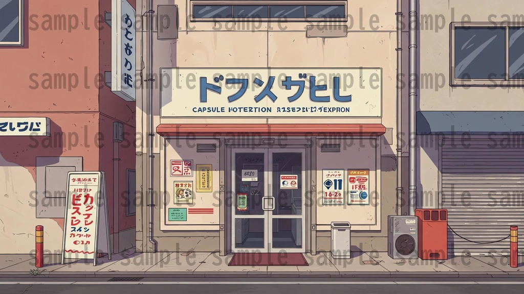 【1660枚】街中の野外 背景イラスト【著作権フリー素材】※1156枚追加しました!