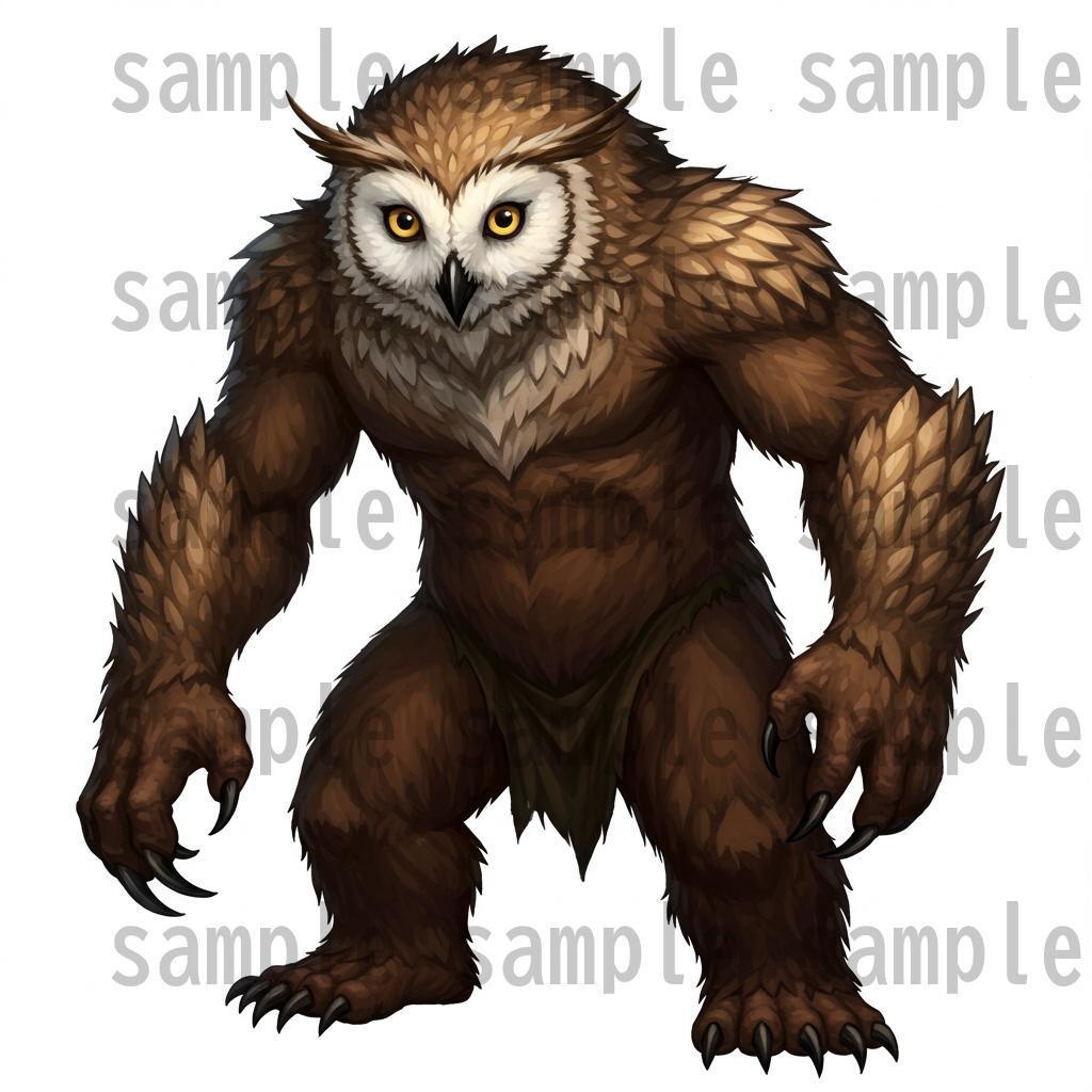 【694枚】モンスター(敵キャラ・モブ)立ち絵イラスト【著作権フリー素材】