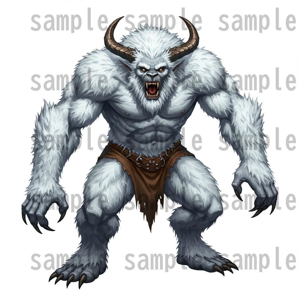 【694枚】モンスター(敵キャラ・モブ)立ち絵イラスト【著作権フリー素材】