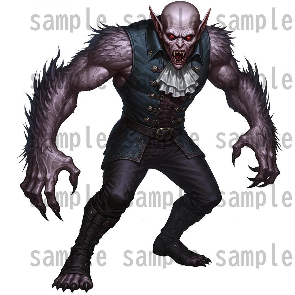 【694枚】モンスター(敵キャラ・モブ)立ち絵イラスト【著作権フリー素材】