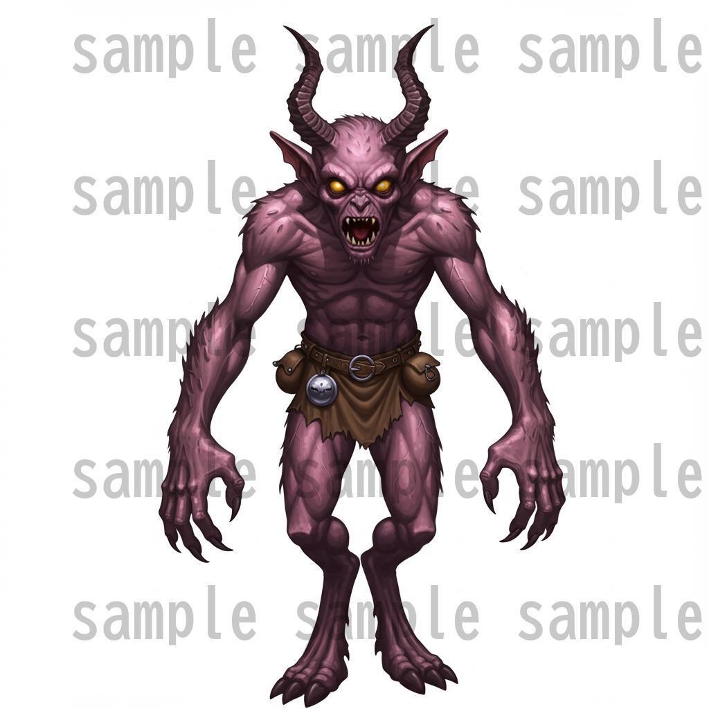 【694枚】モンスター(敵キャラ・モブ)立ち絵イラスト【著作権フリー素材】