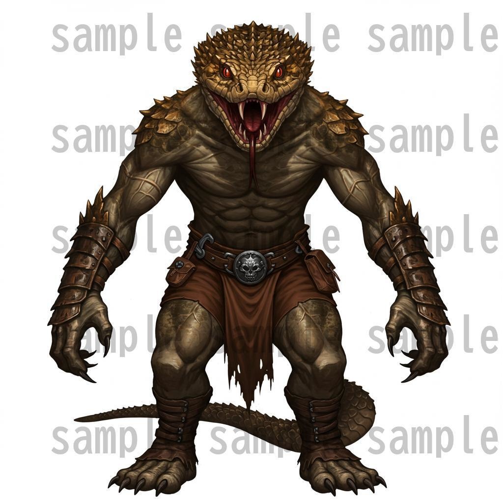 【694枚】モンスター(敵キャラ・モブ)立ち絵イラスト【著作権フリー素材】