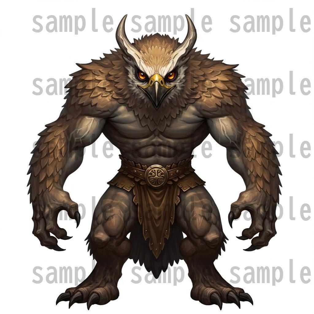 【694枚】モンスター(敵キャラ・モブ)立ち絵イラスト【著作権フリー素材】