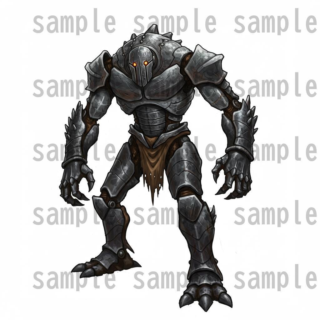 【694枚】モンスター(敵キャラ・モブ)立ち絵イラスト【著作権フリー素材】