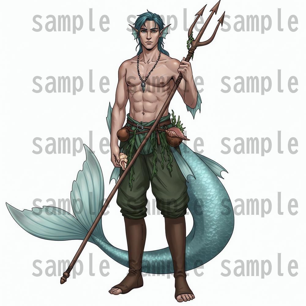 【122枚】獣人・亜人 61種x各2枚 イラスト立ち絵【著作権フリー素材】