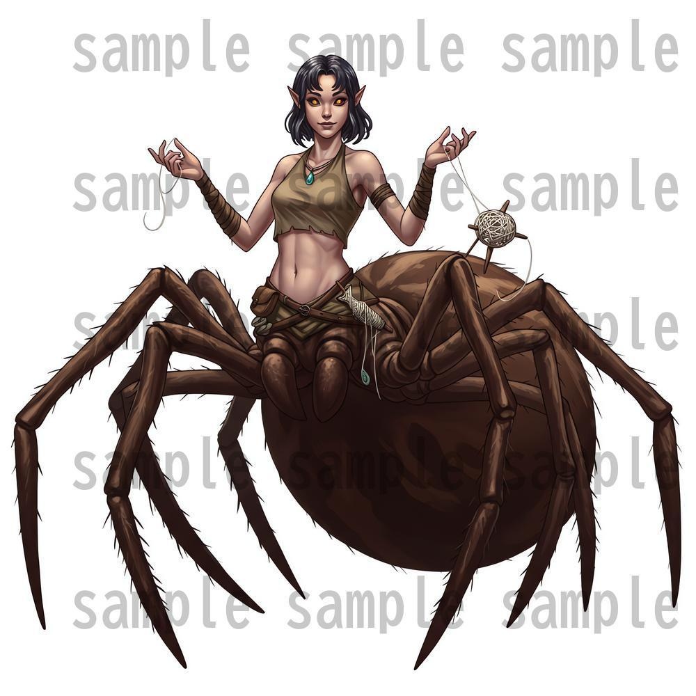 【122枚】獣人・亜人 61種x各2枚 イラスト立ち絵【著作権フリー素材】