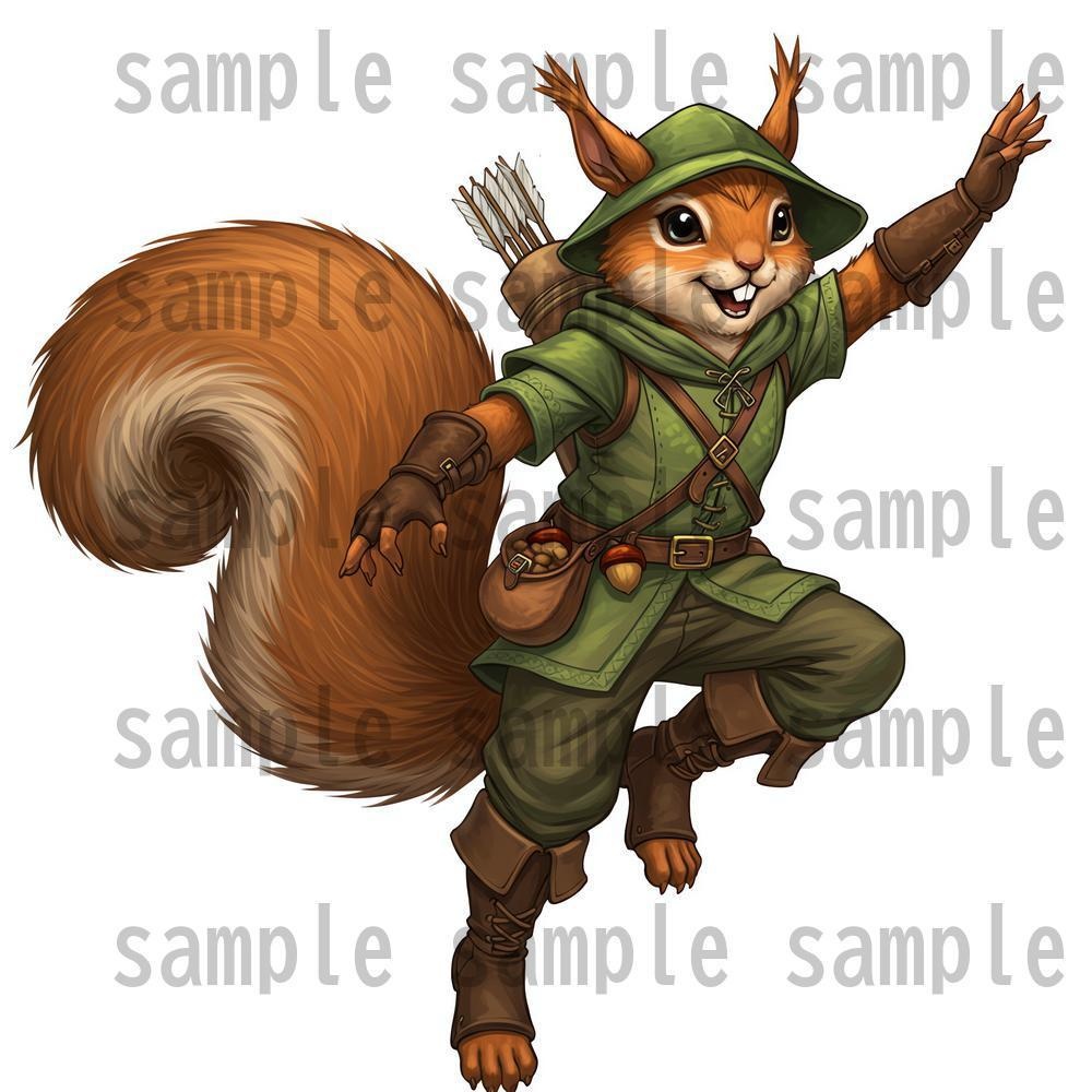 【122枚】獣人・亜人 61種x各2枚 イラスト立ち絵【著作権フリー素材】