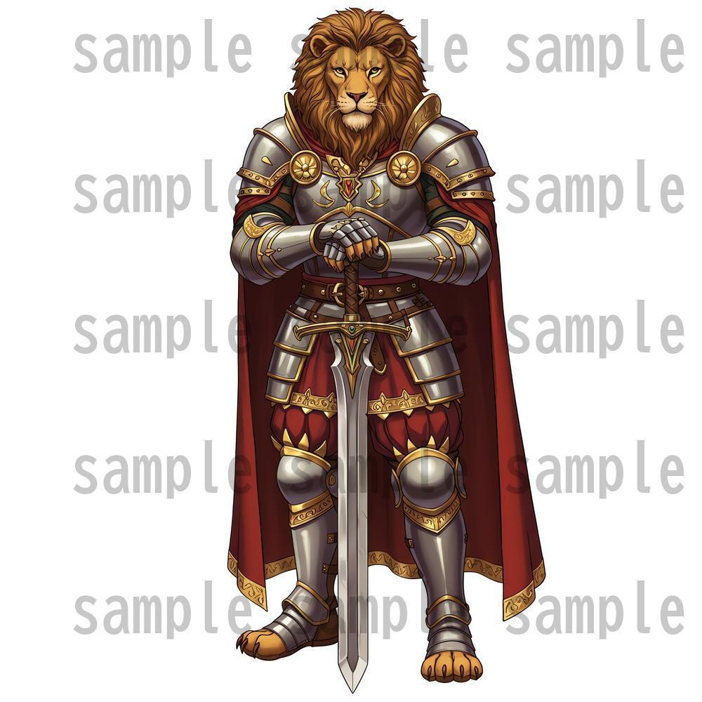 【122枚】獣人・亜人 61種x各2枚 イラスト立ち絵【著作権フリー素材】