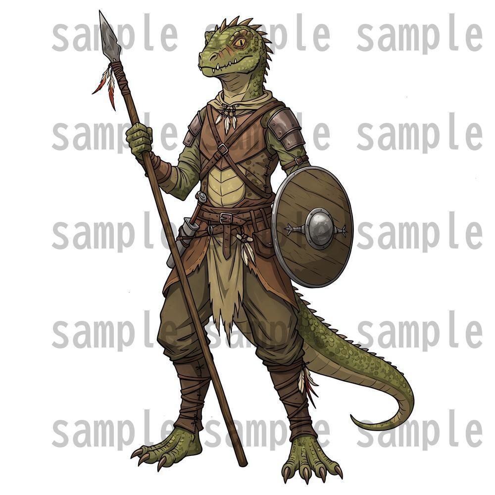 【122枚】獣人・亜人 61種x各2枚 イラスト立ち絵【著作権フリー素材】