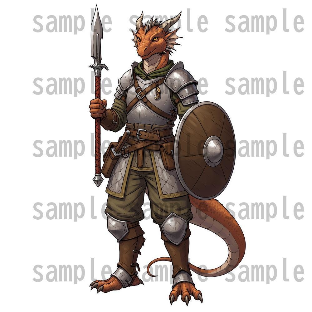 【122枚】獣人・亜人 61種x各2枚 イラスト立ち絵【著作権フリー素材】