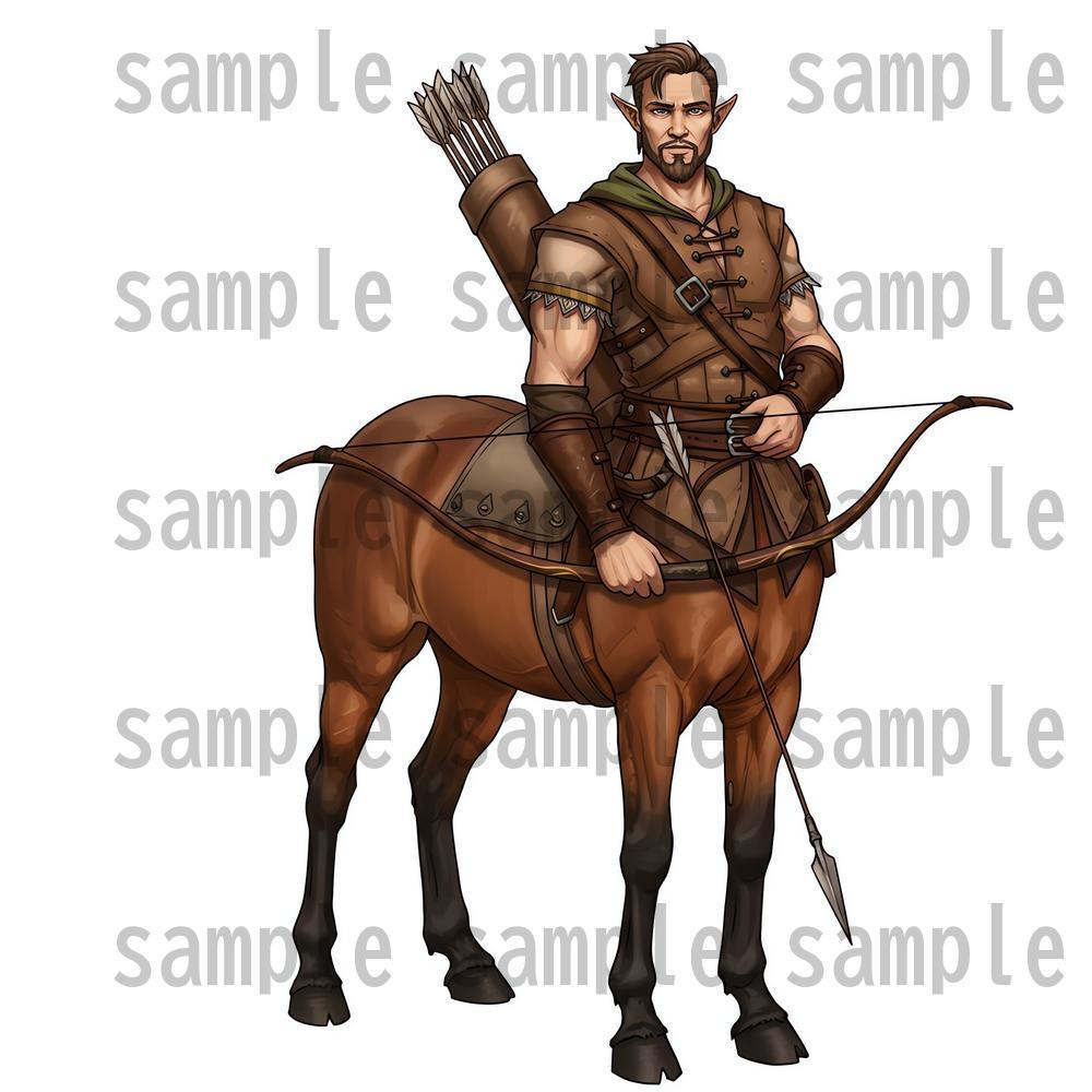 【122枚】獣人・亜人 61種x各2枚 イラスト立ち絵【著作権フリー素材】