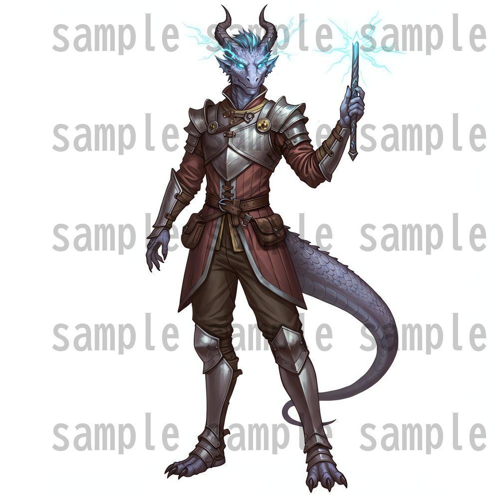 【122枚】獣人・亜人 61種x各2枚 イラスト立ち絵【著作権フリー素材】