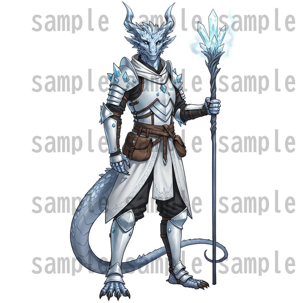 【122枚】獣人・亜人 61種x各2枚 イラスト立ち絵【著作権フリー素材】