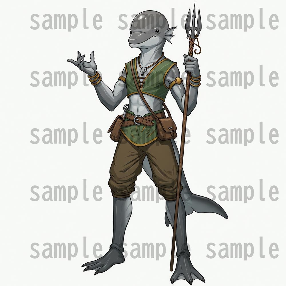 【122枚】獣人・亜人 61種x各2枚 イラスト立ち絵【著作権フリー素材】