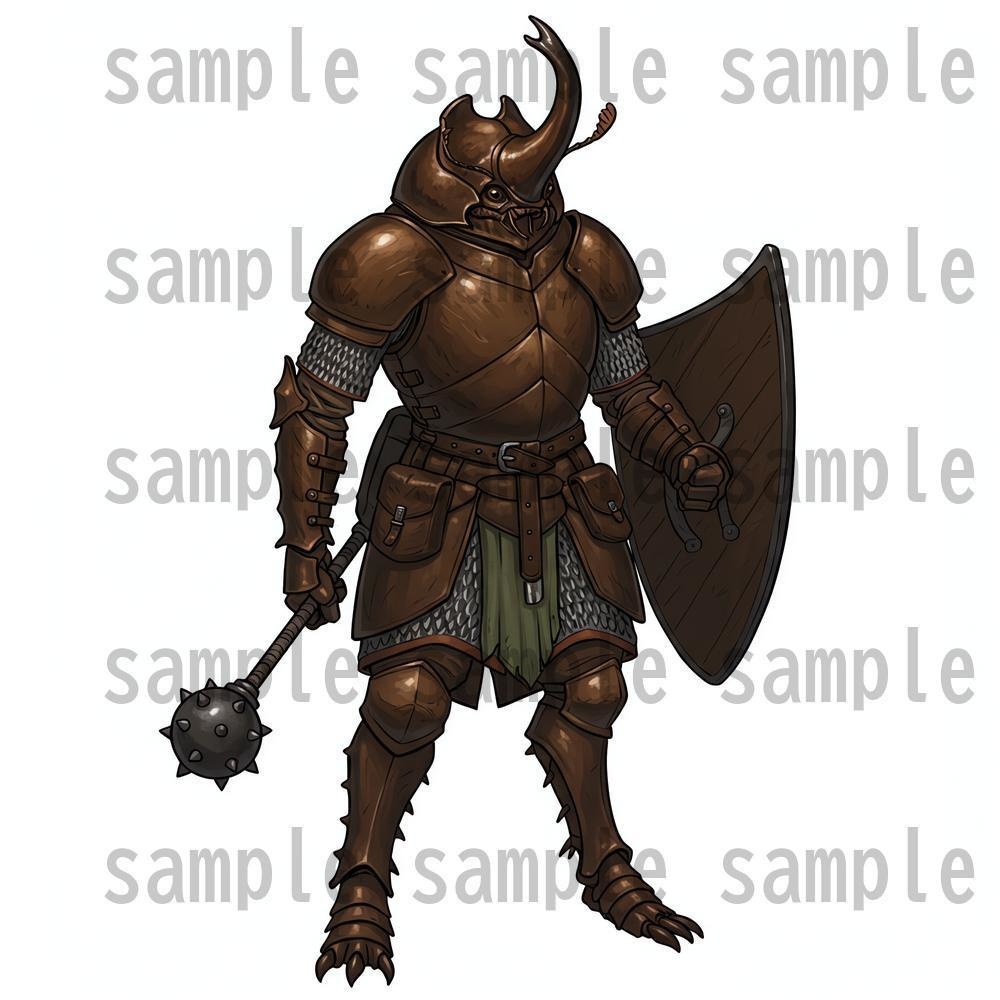 【122枚】獣人・亜人 61種x各2枚 イラスト立ち絵【著作権フリー素材】