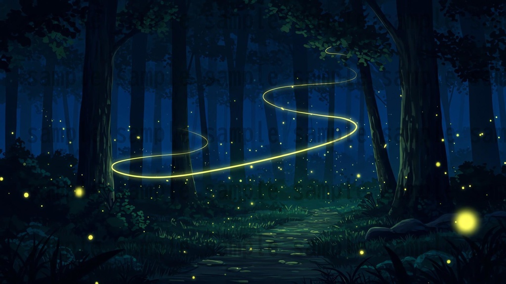 【41枚】ファンタジーRPG 森の背景イラスト【著作権フリー素材】TRPG/風景画/ゲーム