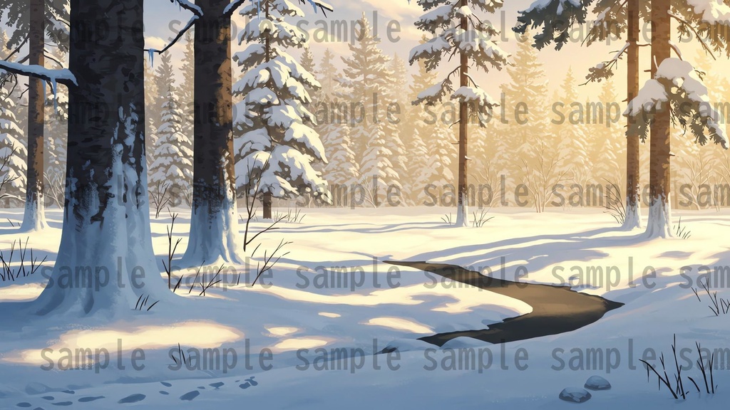 【41枚】ファンタジーRPG 森の背景イラスト【著作権フリー素材】TRPG/風景画/ゲーム