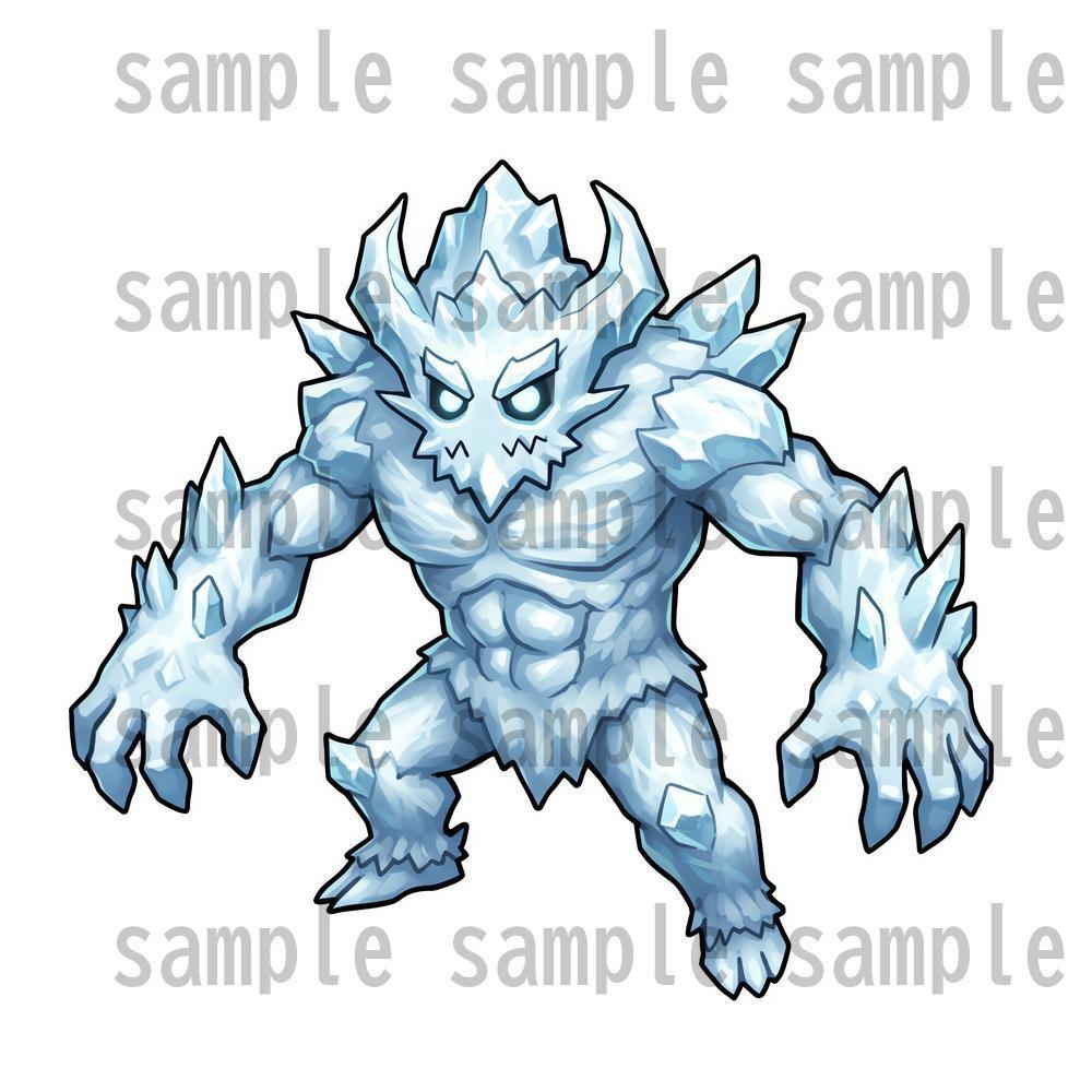 【950体】RPGモンスター19系統x50体 デフォルメデザイン【著作権フリー素材】TRPGや動画・表紙などに!