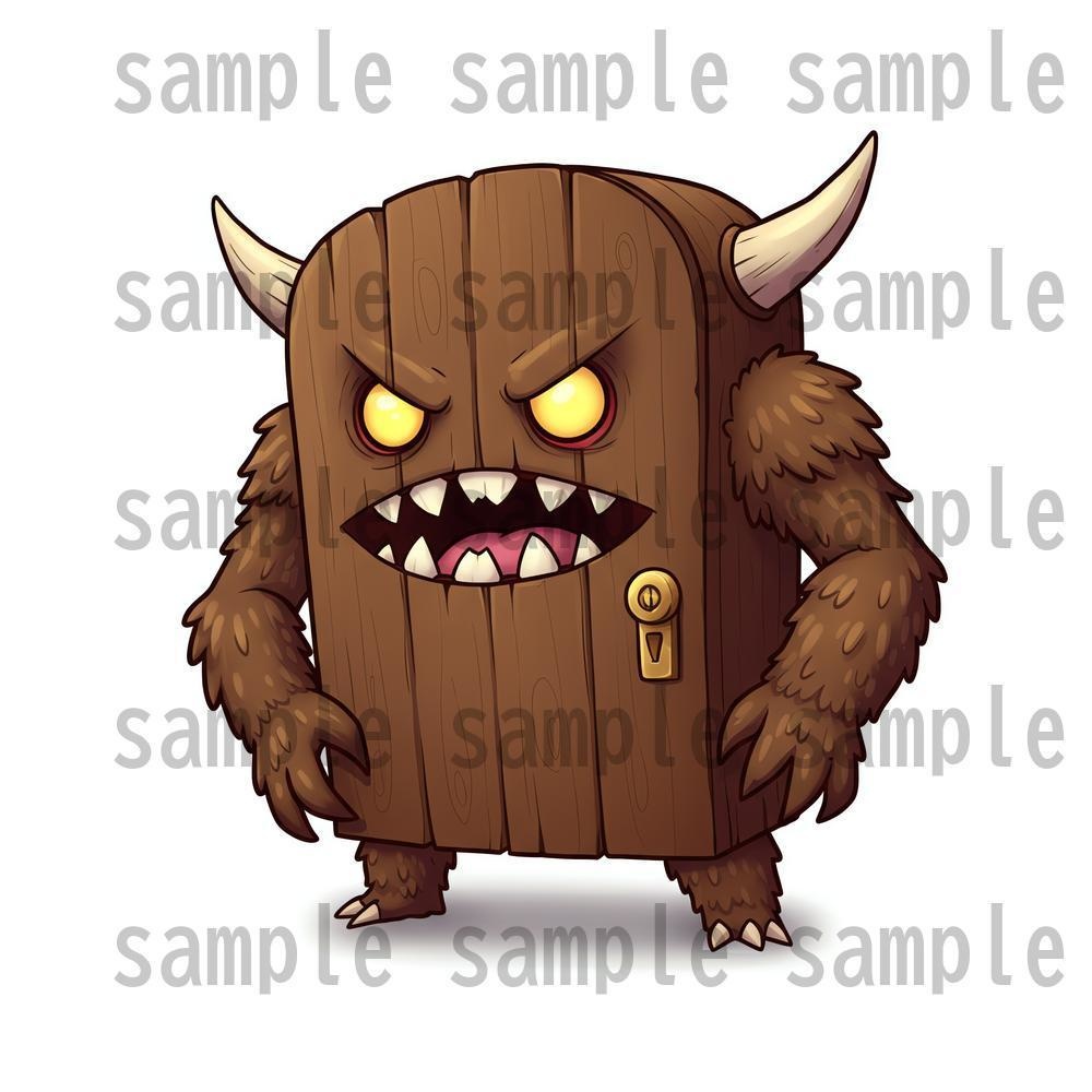 【950体】RPGモンスター19系統x50体 デフォルメデザイン【著作権フリー素材】TRPGや動画・表紙などに!