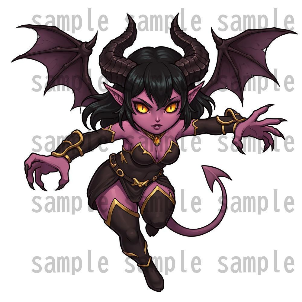 【950体】RPGモンスター19系統x50体 デフォルメデザイン【著作権フリー素材】TRPGや動画・表紙などに!