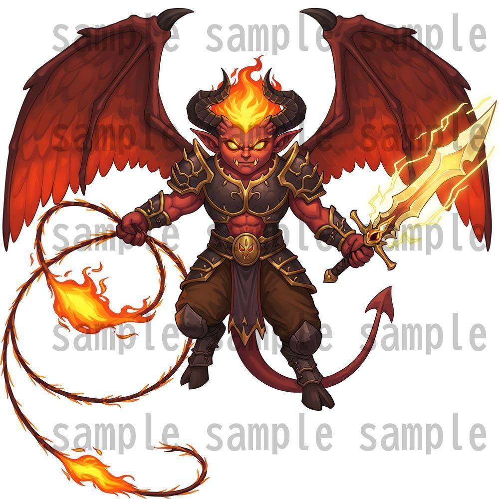 【950体】RPGモンスター19系統x50体 デフォルメデザイン【著作権フリー素材】TRPGや動画・表紙などに!