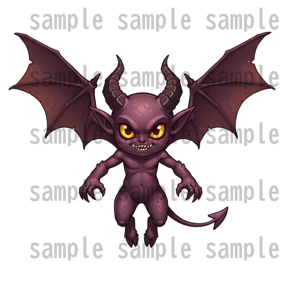 【950体】RPGモンスター19系統x50体 デフォルメデザイン【著作権フリー素材】TRPGや動画・表紙などに!