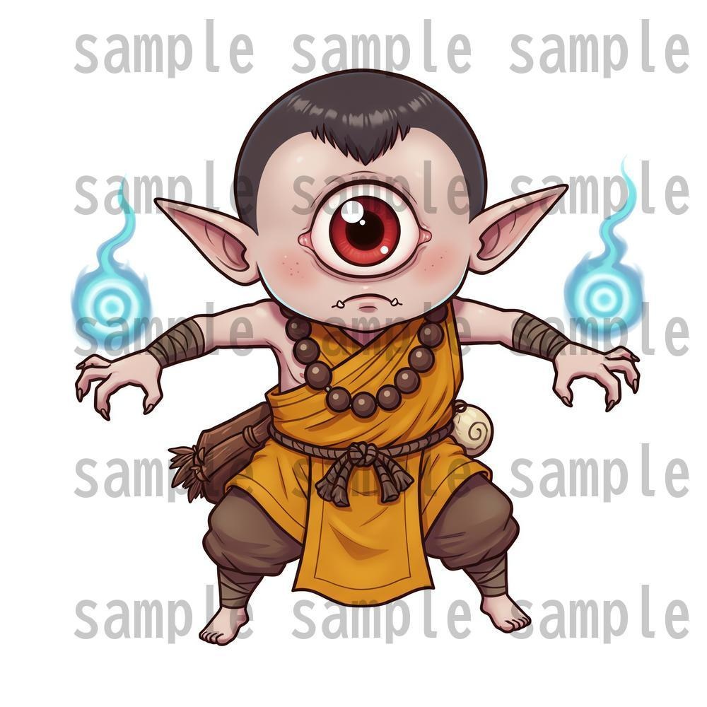 【950体】RPGモンスター19系統x50体 デフォルメデザイン【著作権フリー素材】TRPGや動画・表紙などに!