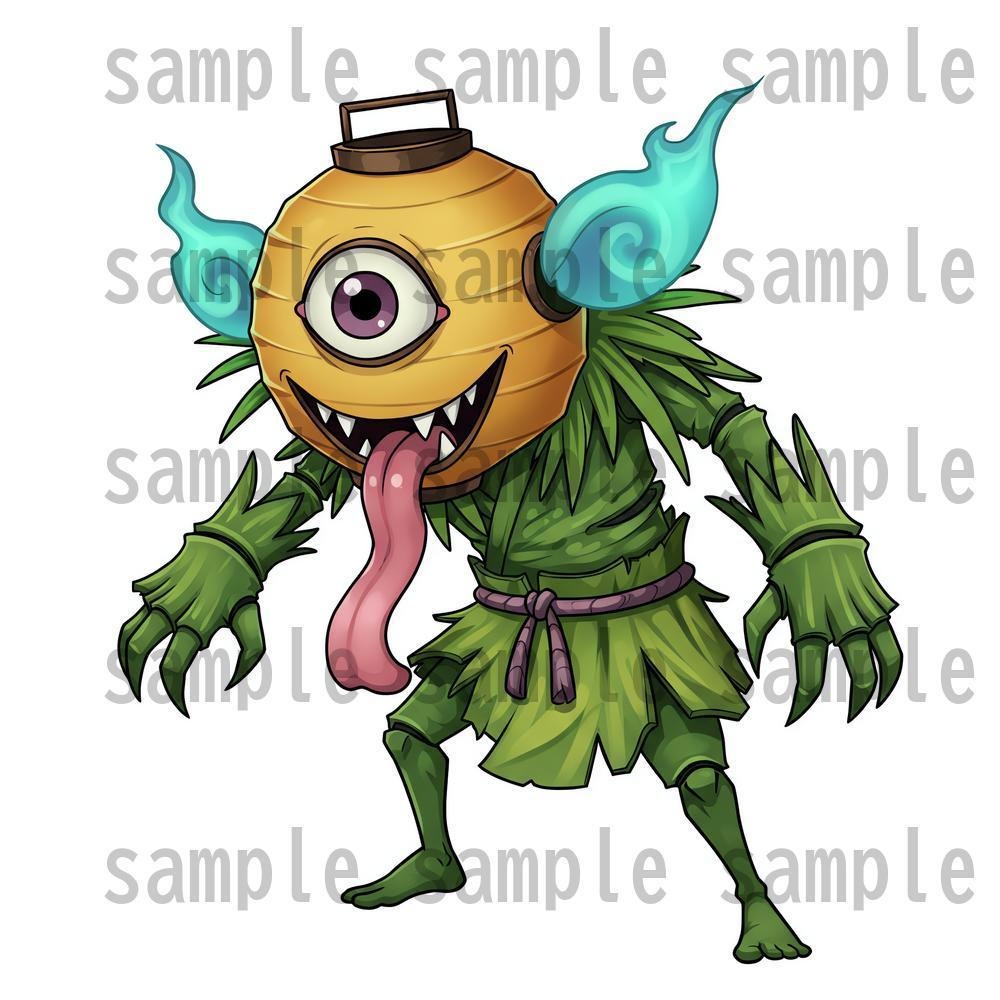 【950体】RPGモンスター19系統x50体 デフォルメデザイン【著作権フリー素材】TRPGや動画・表紙などに!