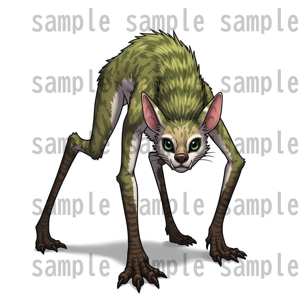 【950体】RPGモンスター19系統x50体 デフォルメデザイン【著作権フリー素材】TRPGや動画・表紙などに!