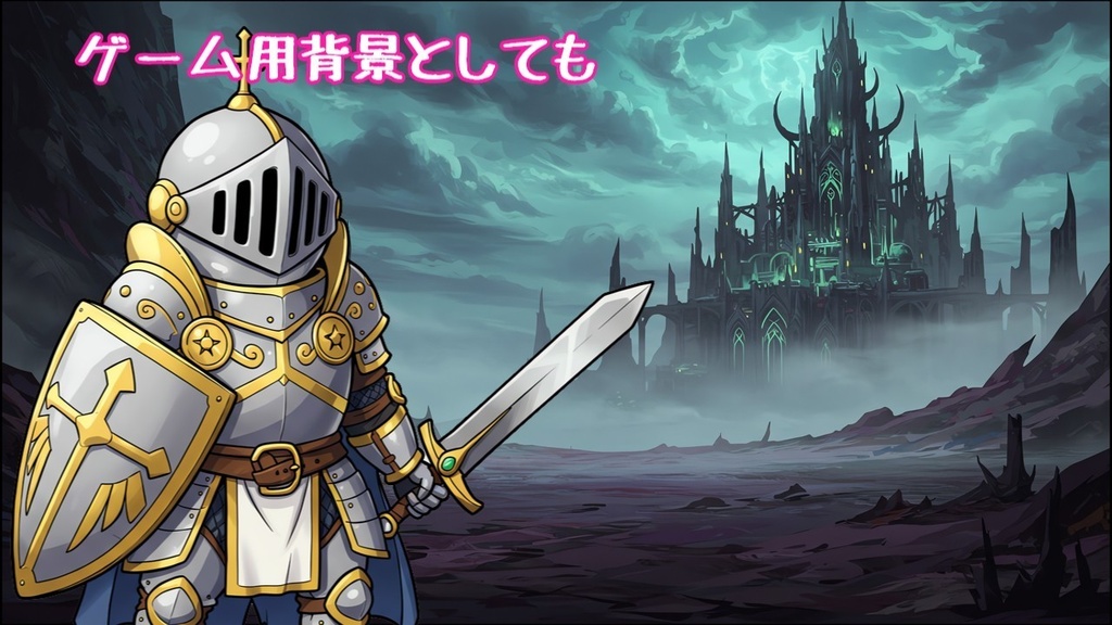 【142枚】ネクロマンサー帝国 ダークファンタジー【著作権フリー素材】TRPGや動画などに!