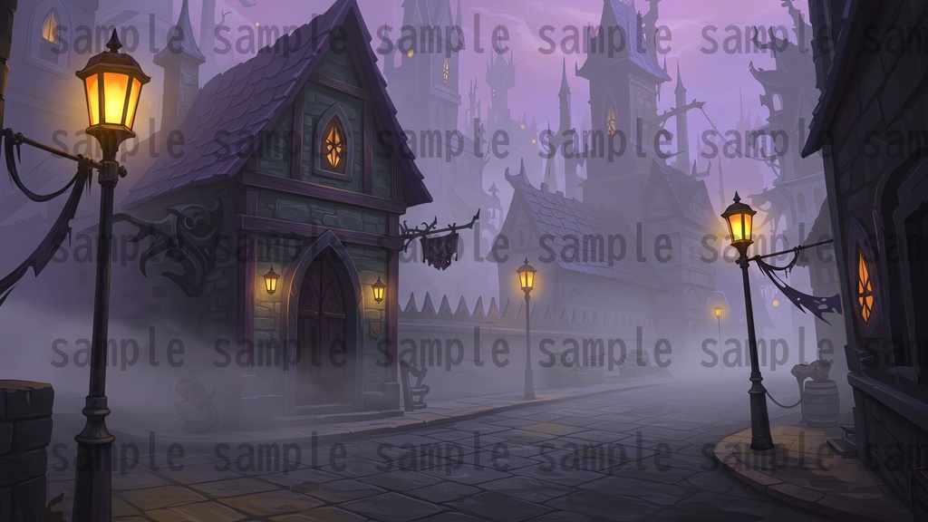 【142枚】ネクロマンサー帝国 ダークファンタジー【著作権フリー素材】TRPGや動画などに!