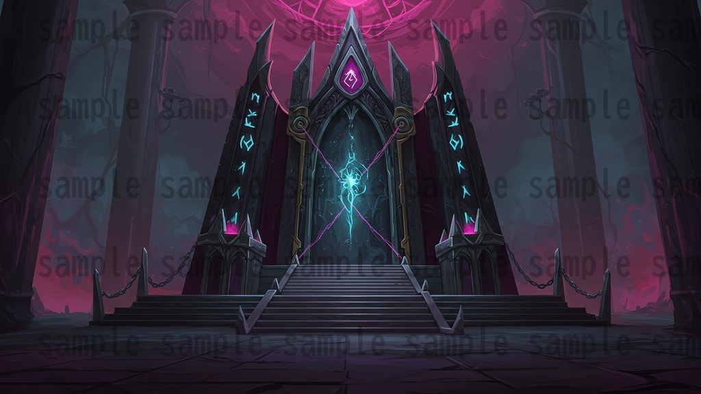 【142枚】ネクロマンサー帝国 ダークファンタジー【著作権フリー素材】TRPGや動画などに!