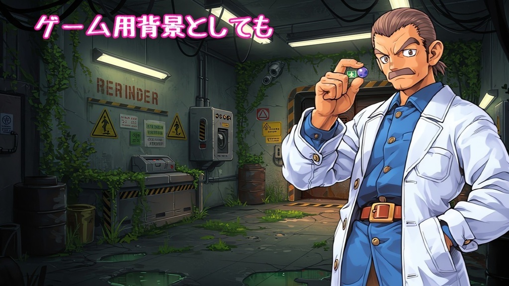 【101枚】禁断の実験研究所 背景イラスト【著作権フリー素材】TRPG/ゲーム背景画像