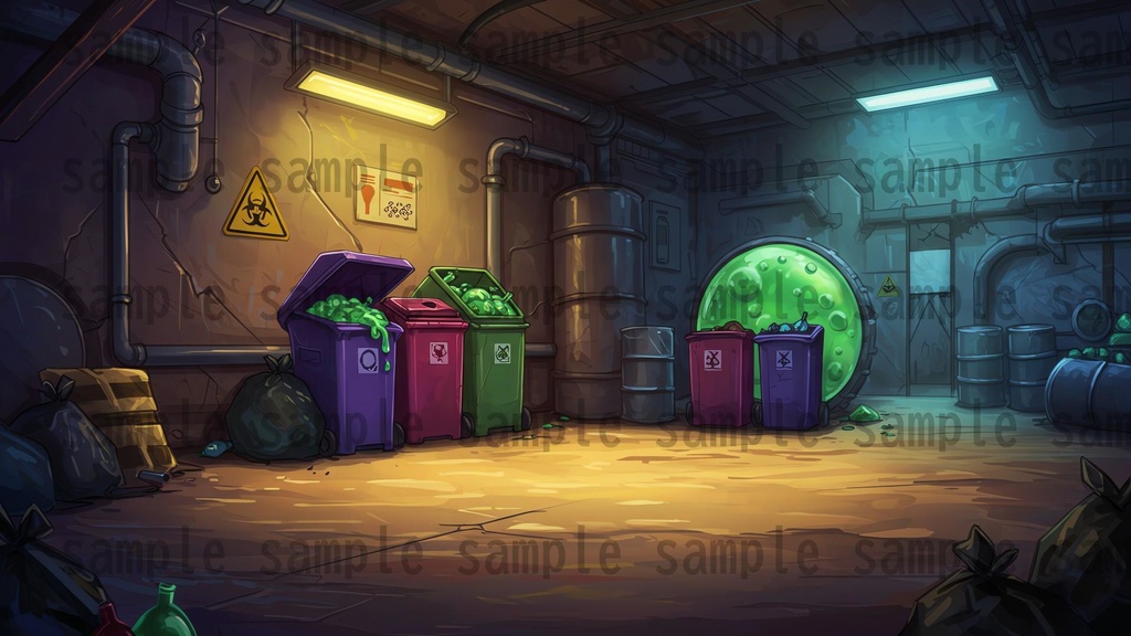 【101枚】禁断の実験研究所 背景イラスト【著作権フリー素材】TRPG/ゲーム背景画像