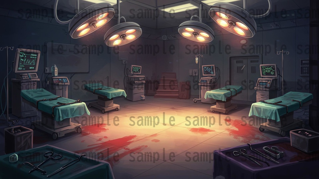 【101枚】禁断の実験研究所 背景イラスト【著作権フリー素材】TRPG/ゲーム背景画像