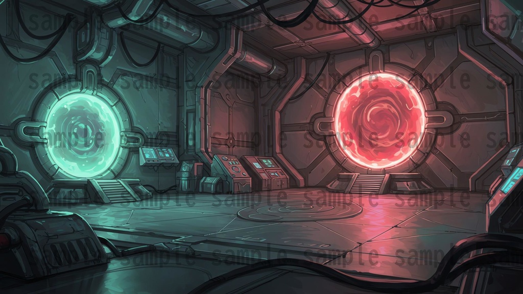 【101枚】禁断の実験研究所 背景イラスト【著作権フリー素材】TRPG/ゲーム背景画像