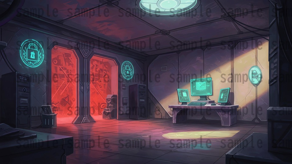 【101枚】禁断の実験研究所 背景イラスト【著作権フリー素材】TRPG/ゲーム背景画像