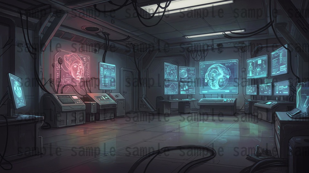 【101枚】禁断の実験研究所 背景イラスト【著作権フリー素材】TRPG/ゲーム背景画像