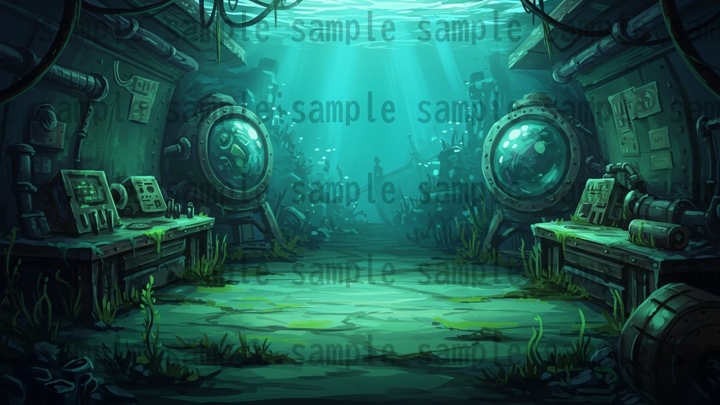 【101枚】禁断の実験研究所 背景イラスト【著作権フリー素材】TRPG/ゲーム背景画像