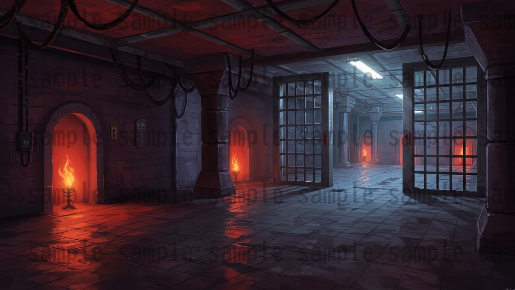 【101枚】禁断の実験研究所 背景イラスト【著作権フリー素材】TRPG/ゲーム背景画像