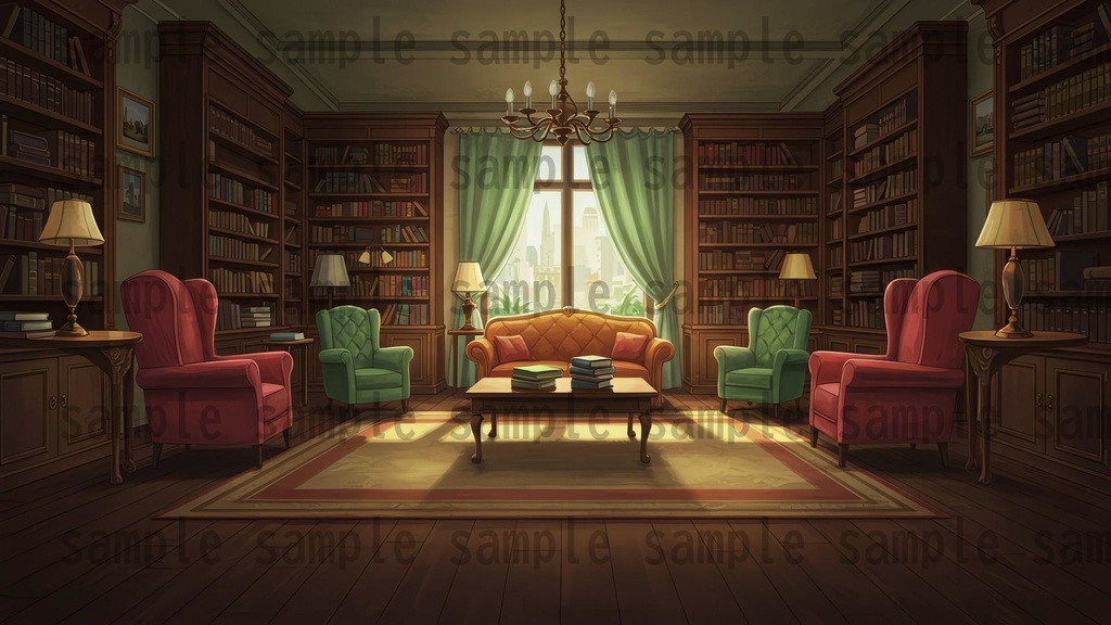 【230枚】豪邸屋敷の背景イラスト【著作権フリー素材】動画・TRPG背景画像