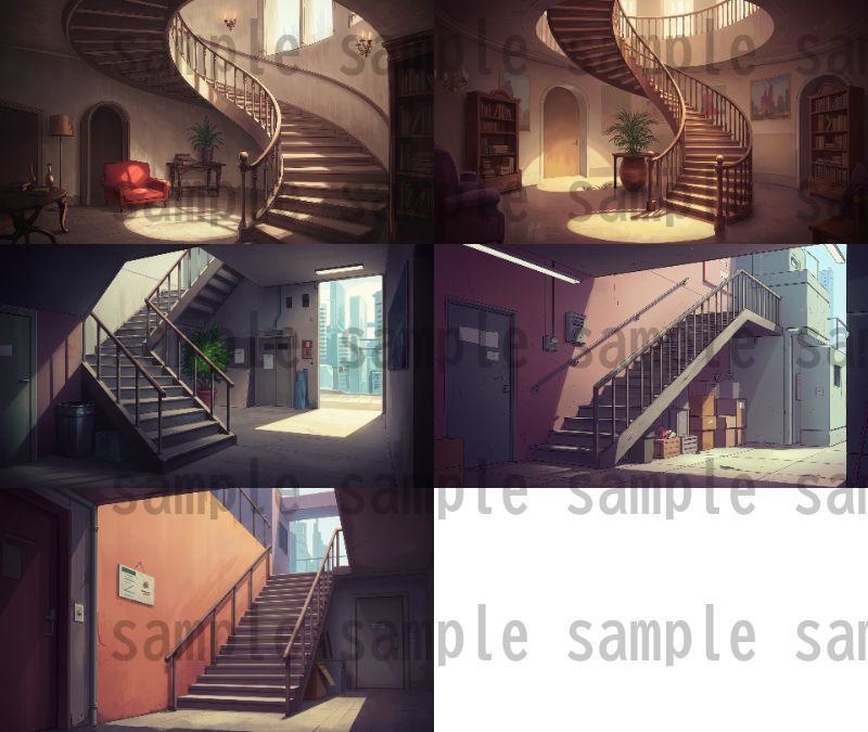 【230枚】豪邸屋敷の背景イラスト【著作権フリー素材】動画・TRPG背景画像