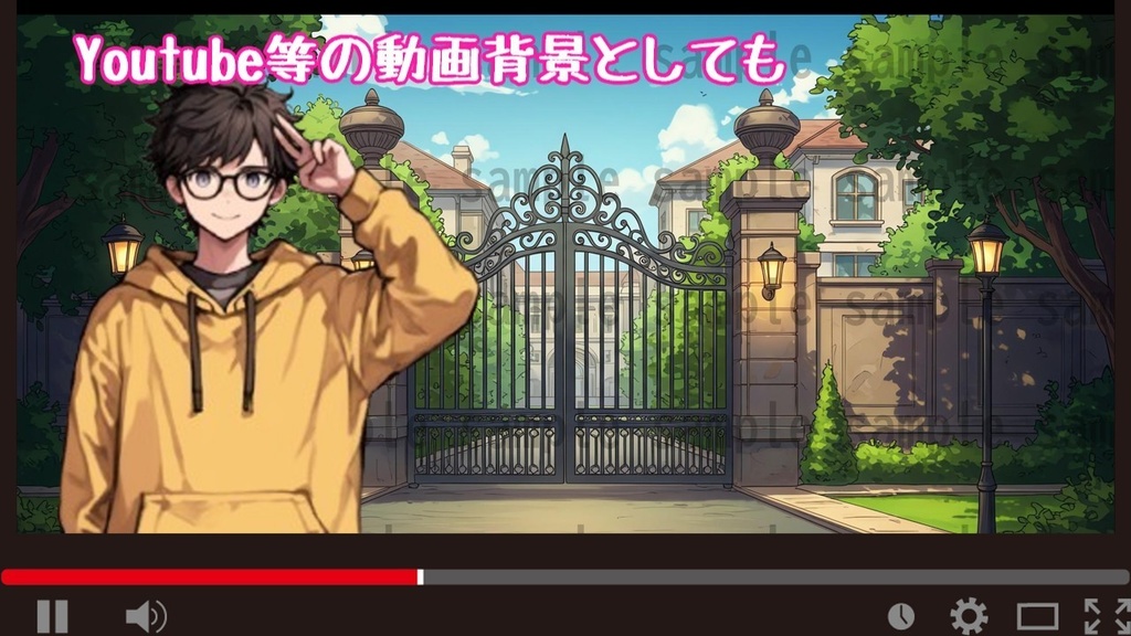 【230枚】豪邸屋敷の背景イラスト【著作権フリー素材】動画・TRPG背景画像