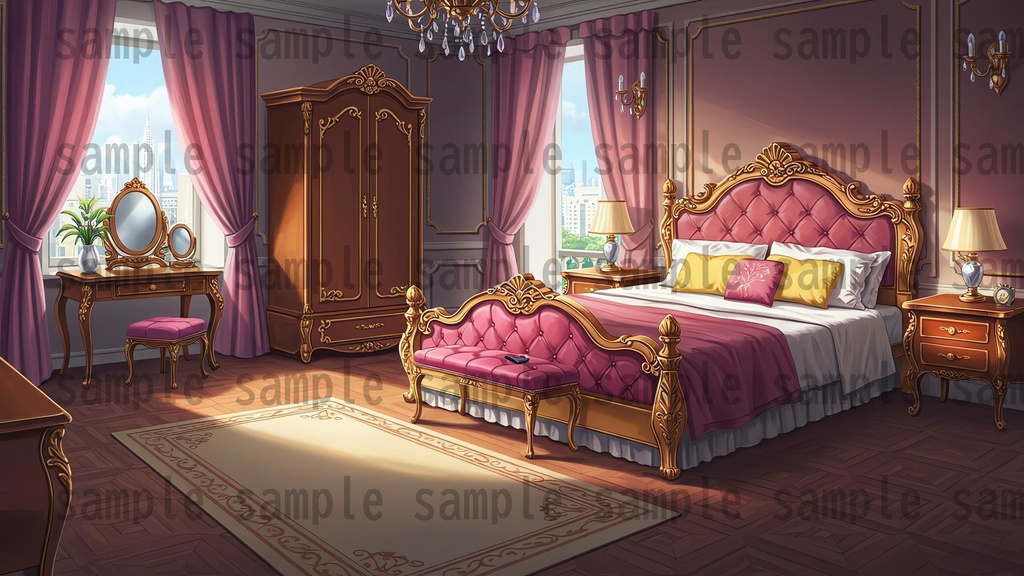 【230枚】豪邸屋敷の背景イラスト【著作権フリー素材】動画・TRPG背景画像