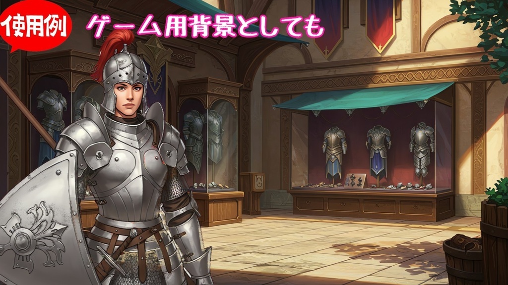 【180枚】ファンタジーRPG 店舗外観背景イラスト【著作権フリー素材】TRPG・動画/画像素材