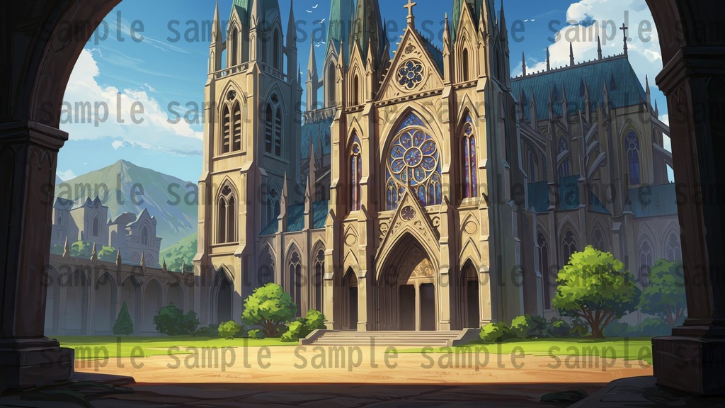 【180枚】ファンタジーRPG 店舗外観背景イラスト【著作権フリー素材】TRPG・動画/画像素材