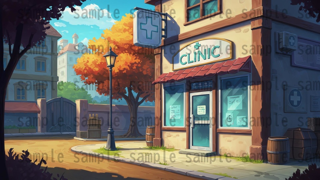 【180枚】ファンタジーRPG 店舗外観背景イラスト【著作権フリー素材】TRPG・動画/画像素材