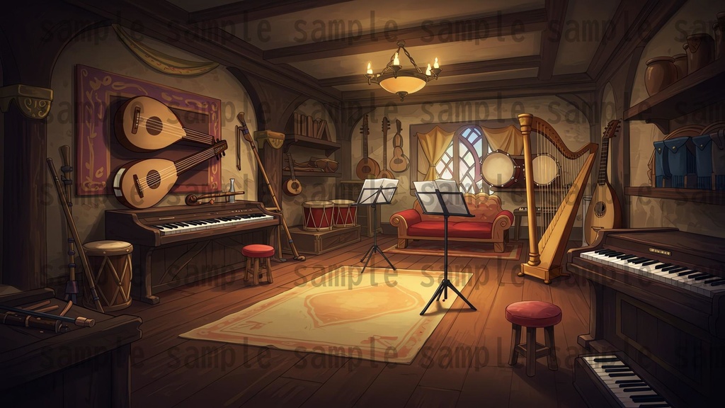 【183枚】RPG 店内背景イラスト【著作権フリー素材】店舗内画像/TRPG・動画素材などに!