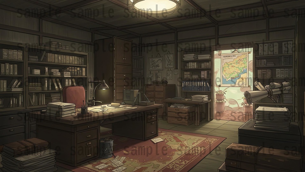 【226枚】日本の戦国時代RPG 店内風景 背景イラスト【著作権フリー素材】